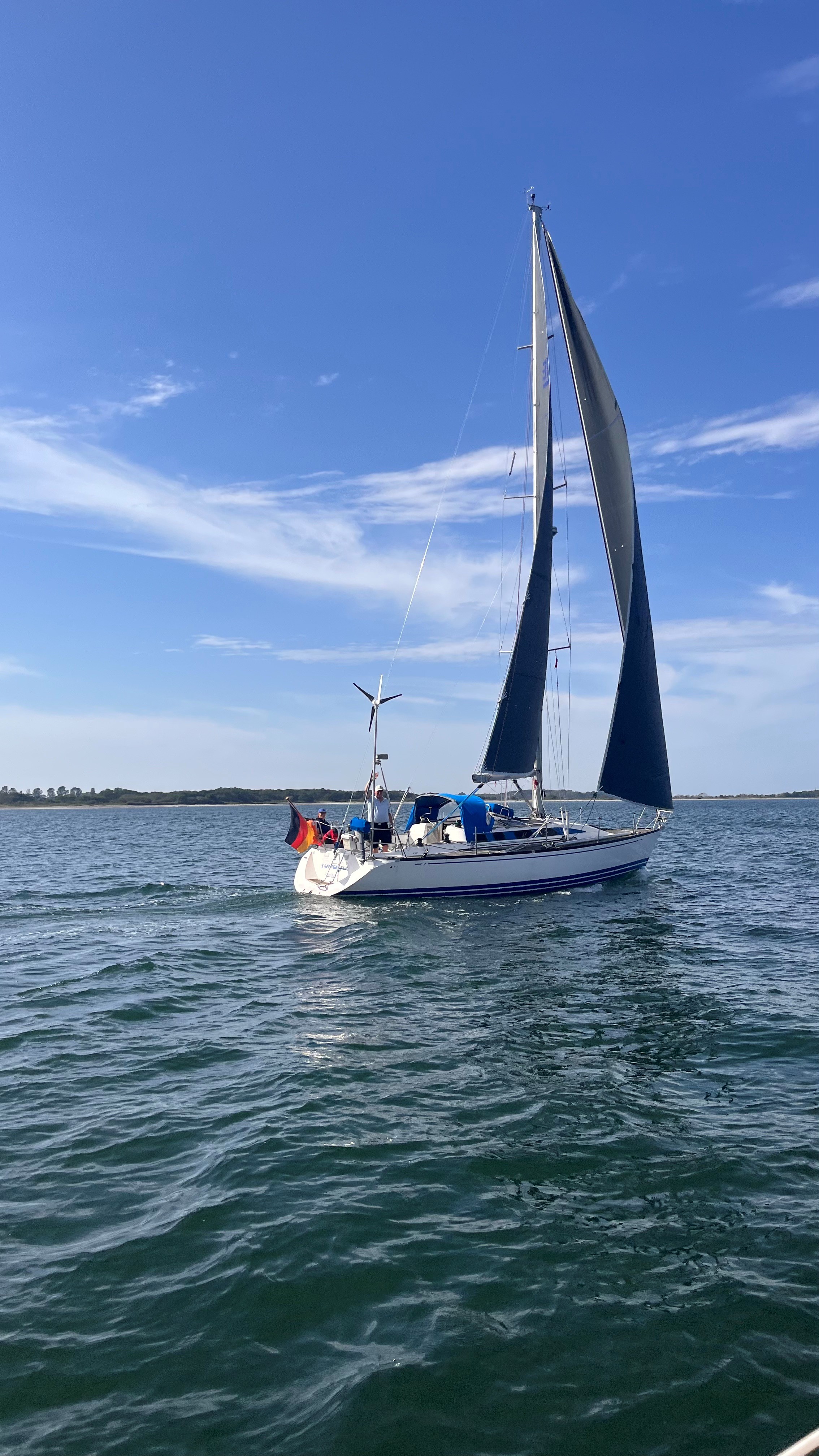 Tobago in ewiger Regatta mit der Eos